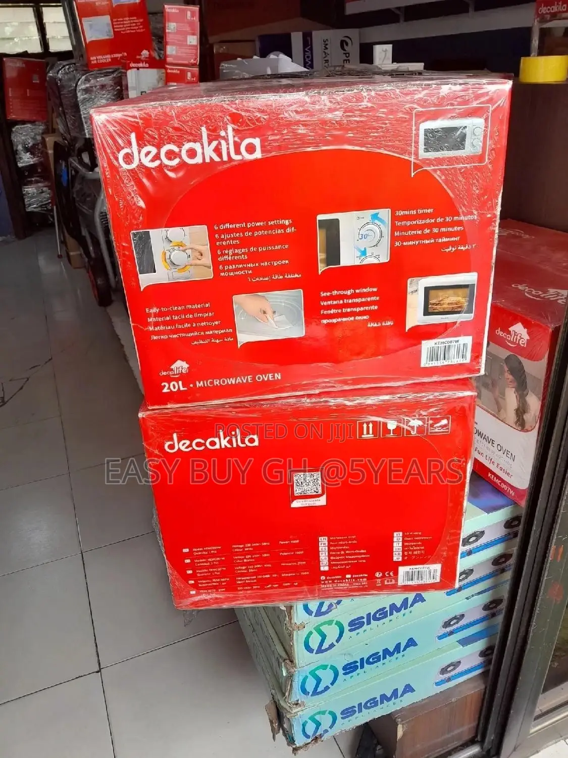 20L Decakila Microwave Oven Microwave