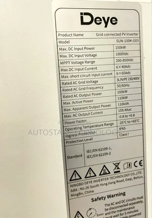 100kw GRID-TIE Inverter