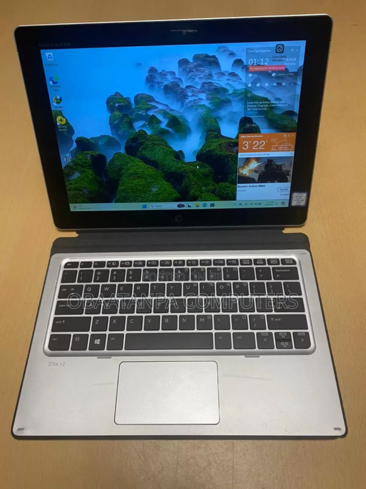 Laptop HP Elite X2 1012 8GB Intel Core I5 SSD 256GB