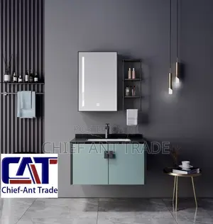 Cabinet Basin With Touchscreen Mirrior 80cm