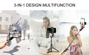 L18S Mini's 3-in-1gimbal Stabilizer, Selfie Stick,And Tripod