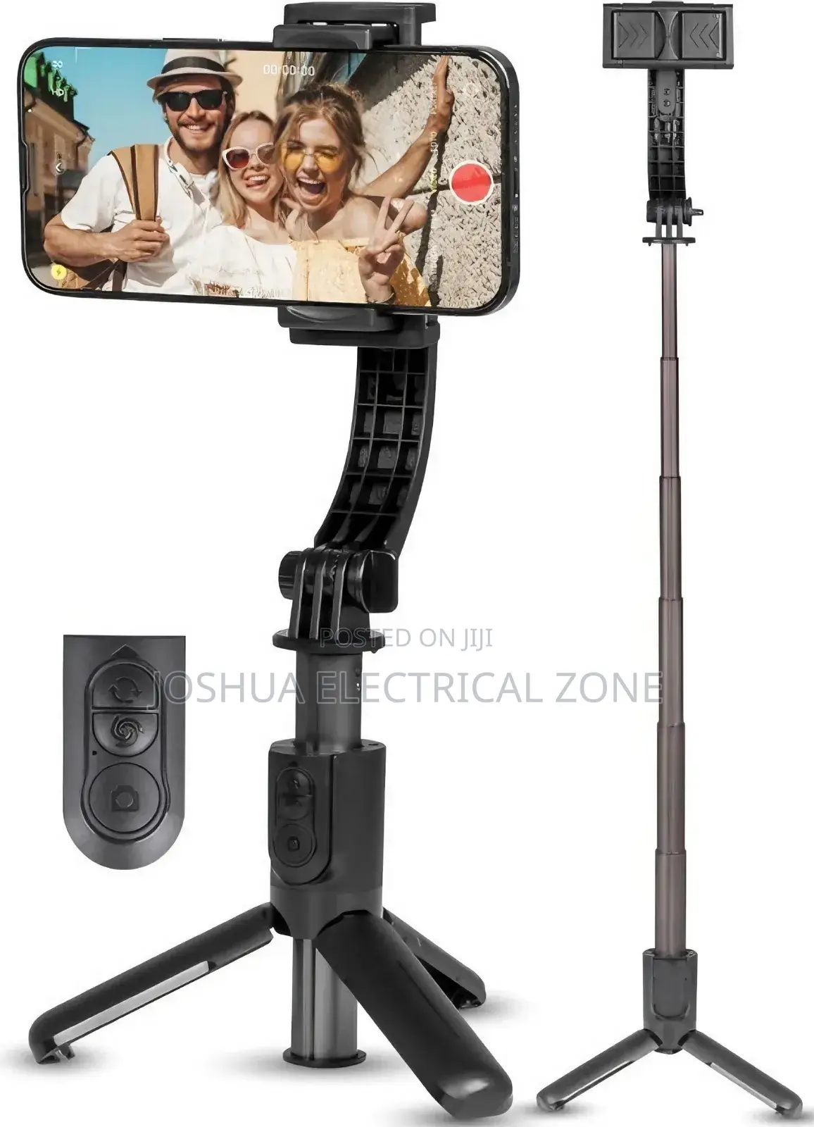L18S Mini's 3-in-1gimbal Stabilizer, Selfie Stick,And Tripod