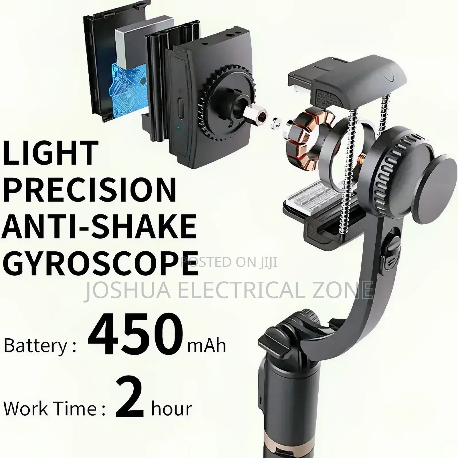 L18S Mini's 3-in-1gimbal Stabilizer, Selfie Stick,And Tripod