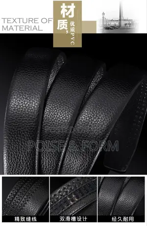 Masterfully Made: Genuine Belt Crafted From Quality Cowhide