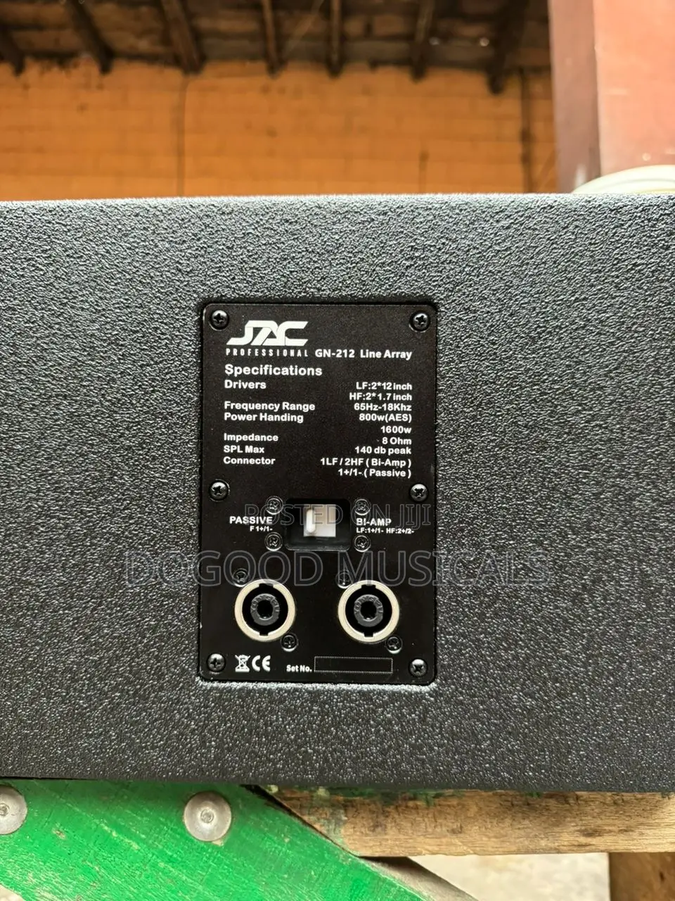 Jac Gn-212 12”X2 Line Array Speaker