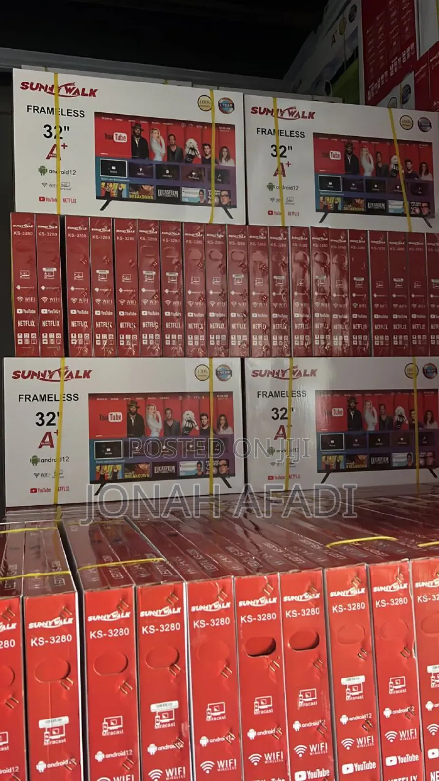 Sunny Walk 32′′ Farmeless Android Smart Tv