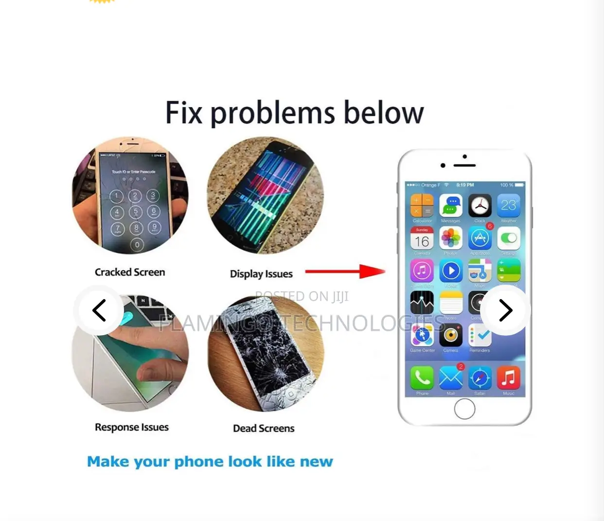 iPhone 6, 6s, 7 8 Screen Repair/Replacement