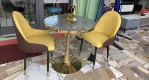 Luxurious Two Chair Dining Table Set