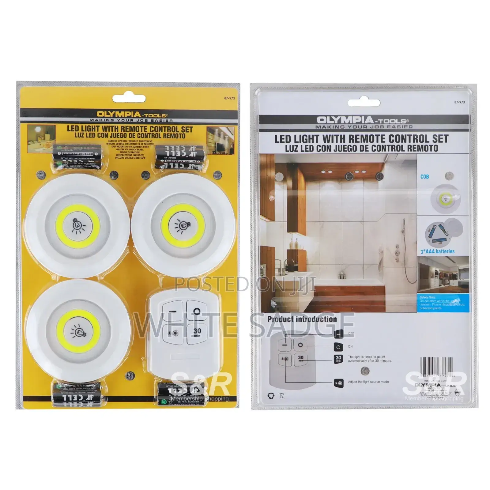 Portable Led Light With Remote Controller