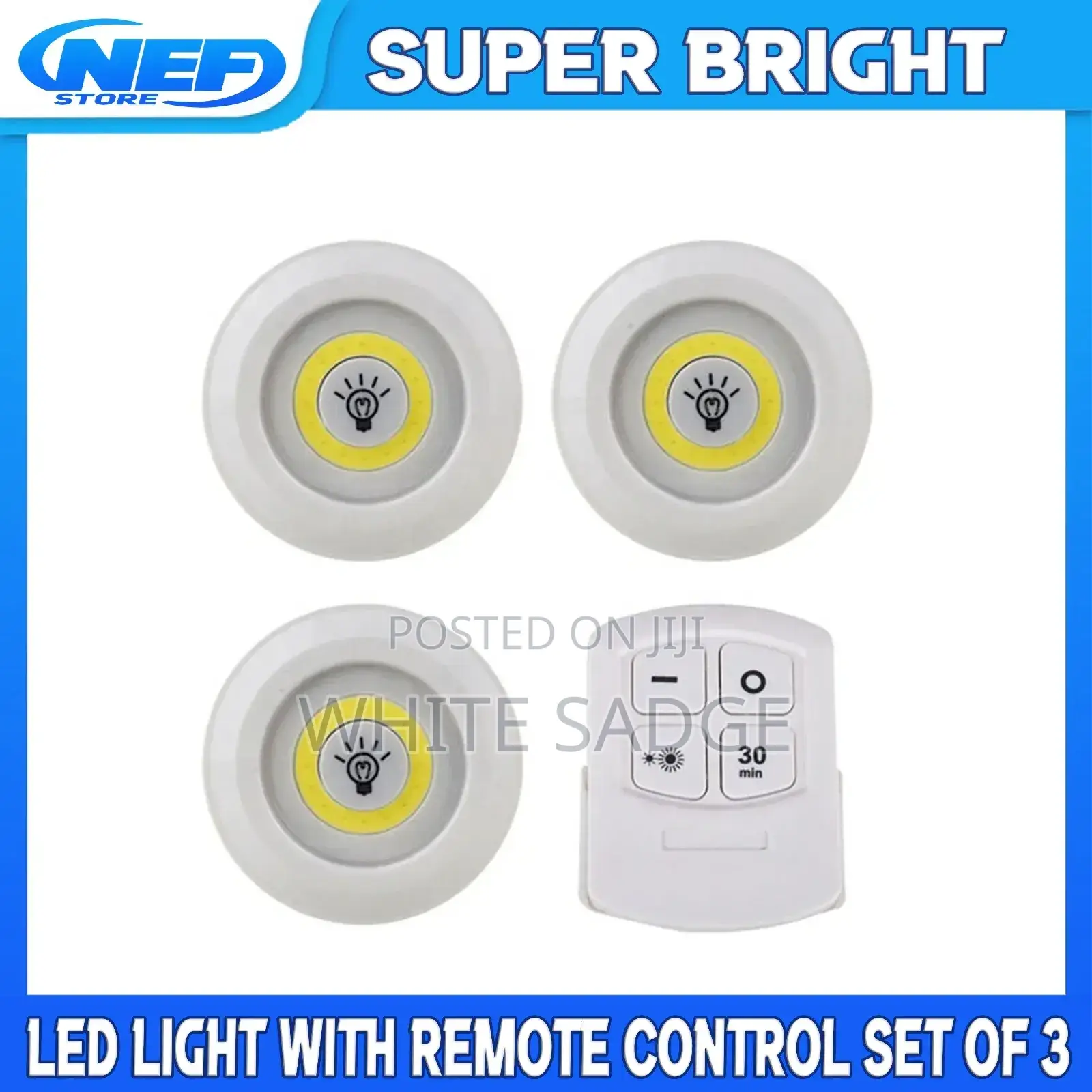 Supper Bright Led Light With Remote Controller