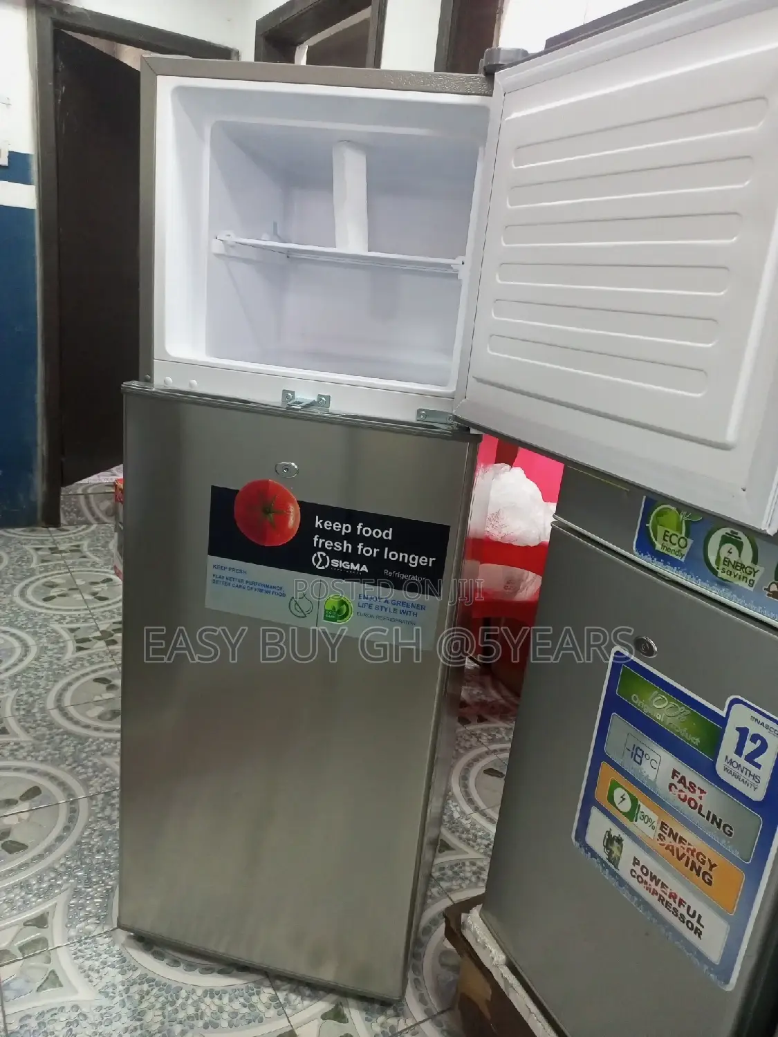 Fast Freezing Sigma Refrigerator Fridge Powerful Compressor