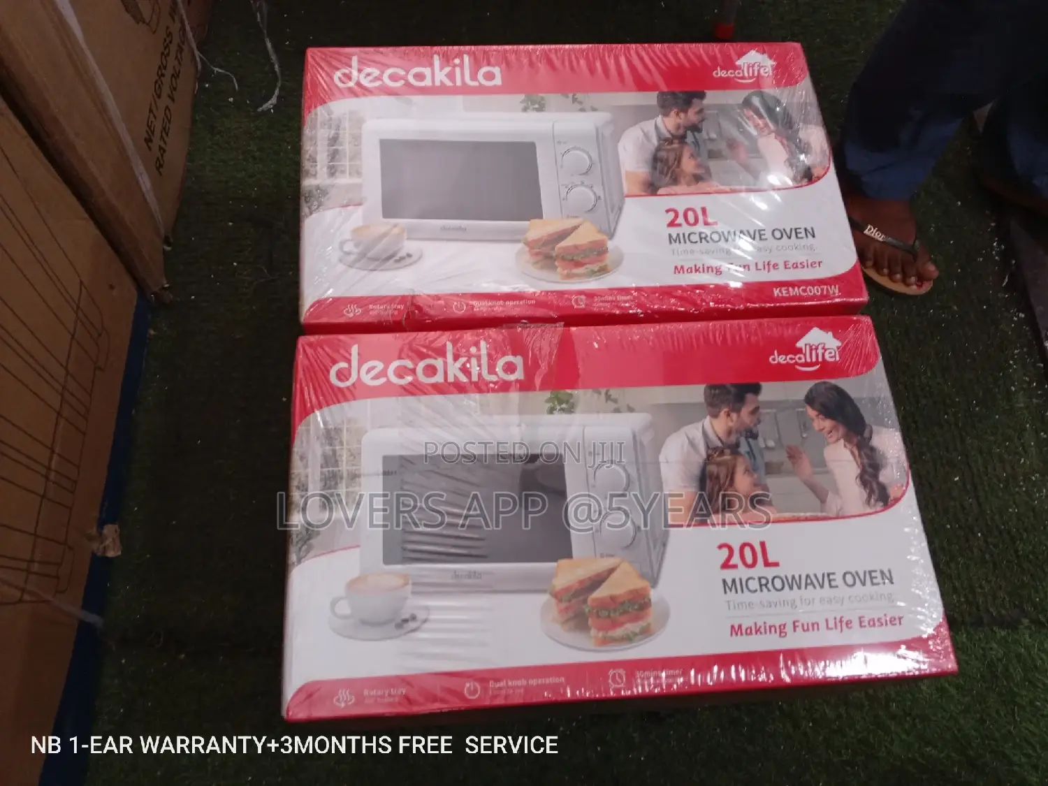 Super Fast Decakila Microwave Oven 20L Microwave Oven