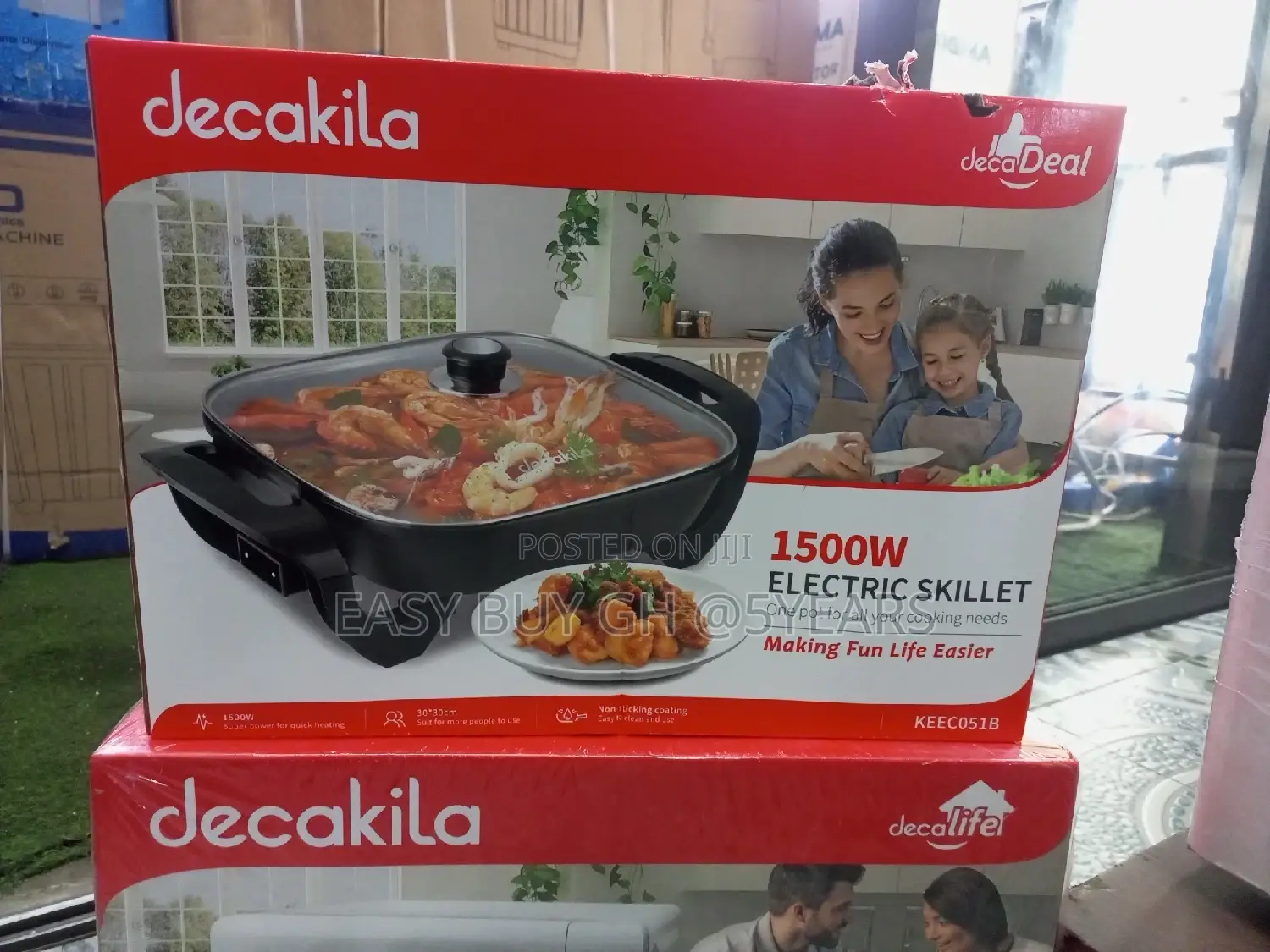 Decakila Electric Skillet 1500watts