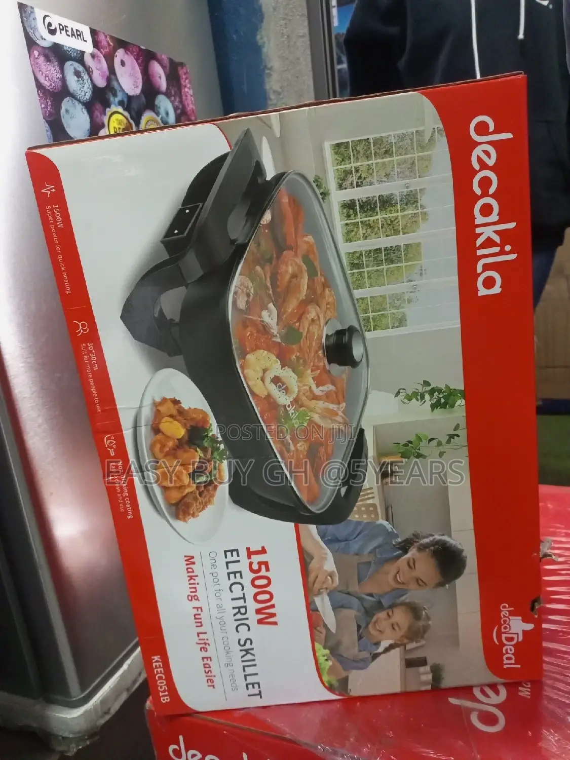 Decakila Brand New 1500watts Electric Skillet