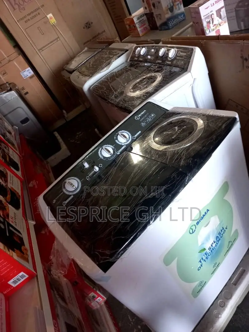 Double Wash~Sigma 12kg Washing Machine