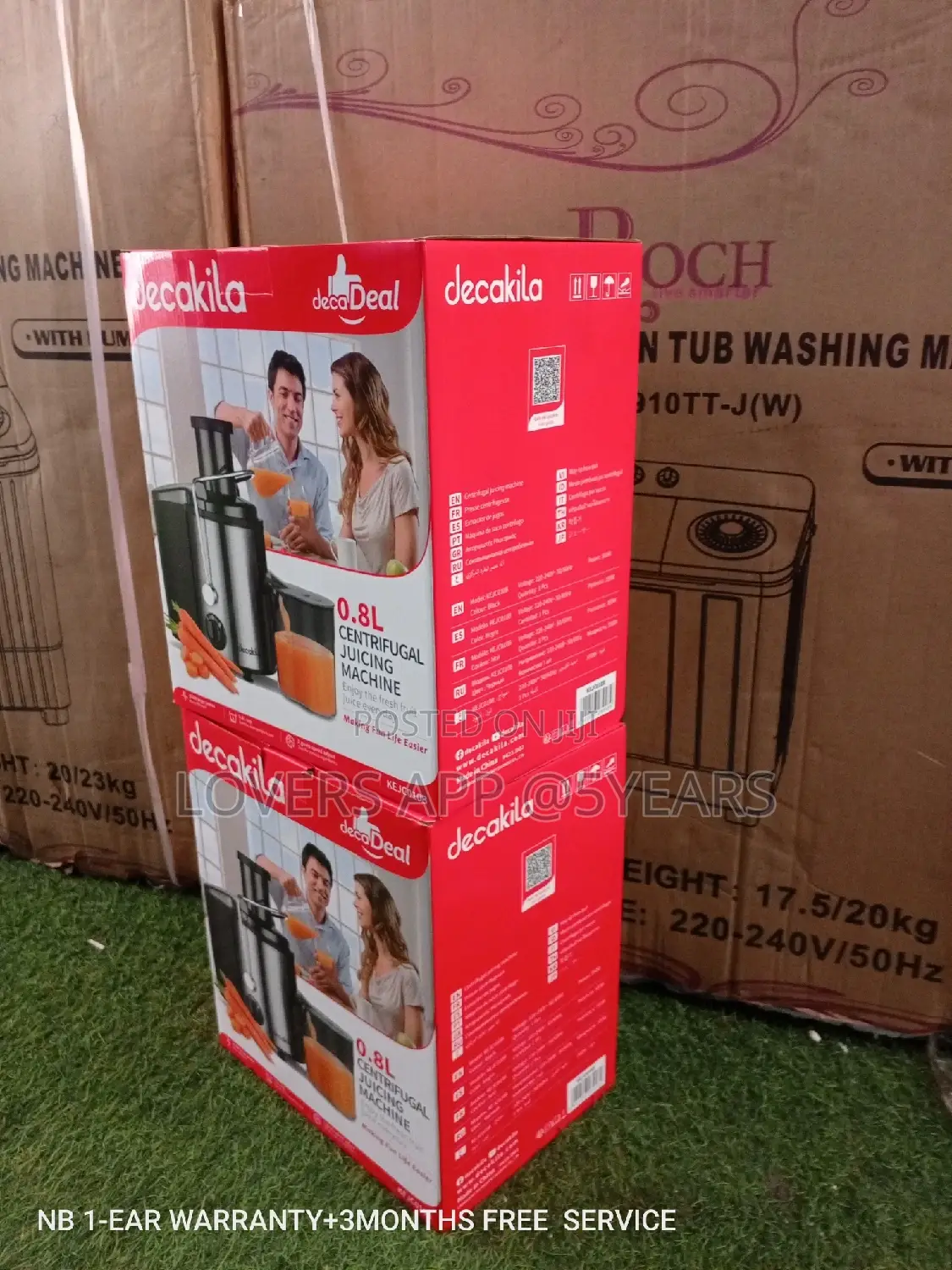 Decakila Centrifugal Juicing Machine Juicing 8.0L Quality