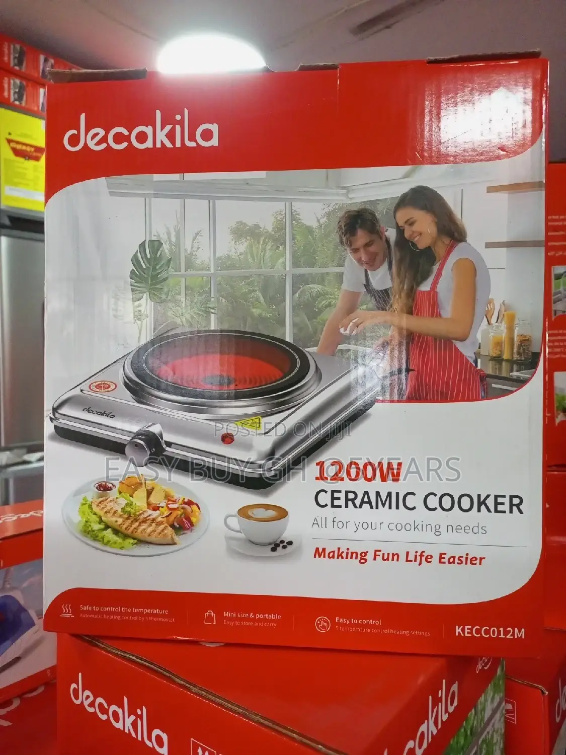 Affordable Easy Fastest Decakila Ceramic Cooker Automatic