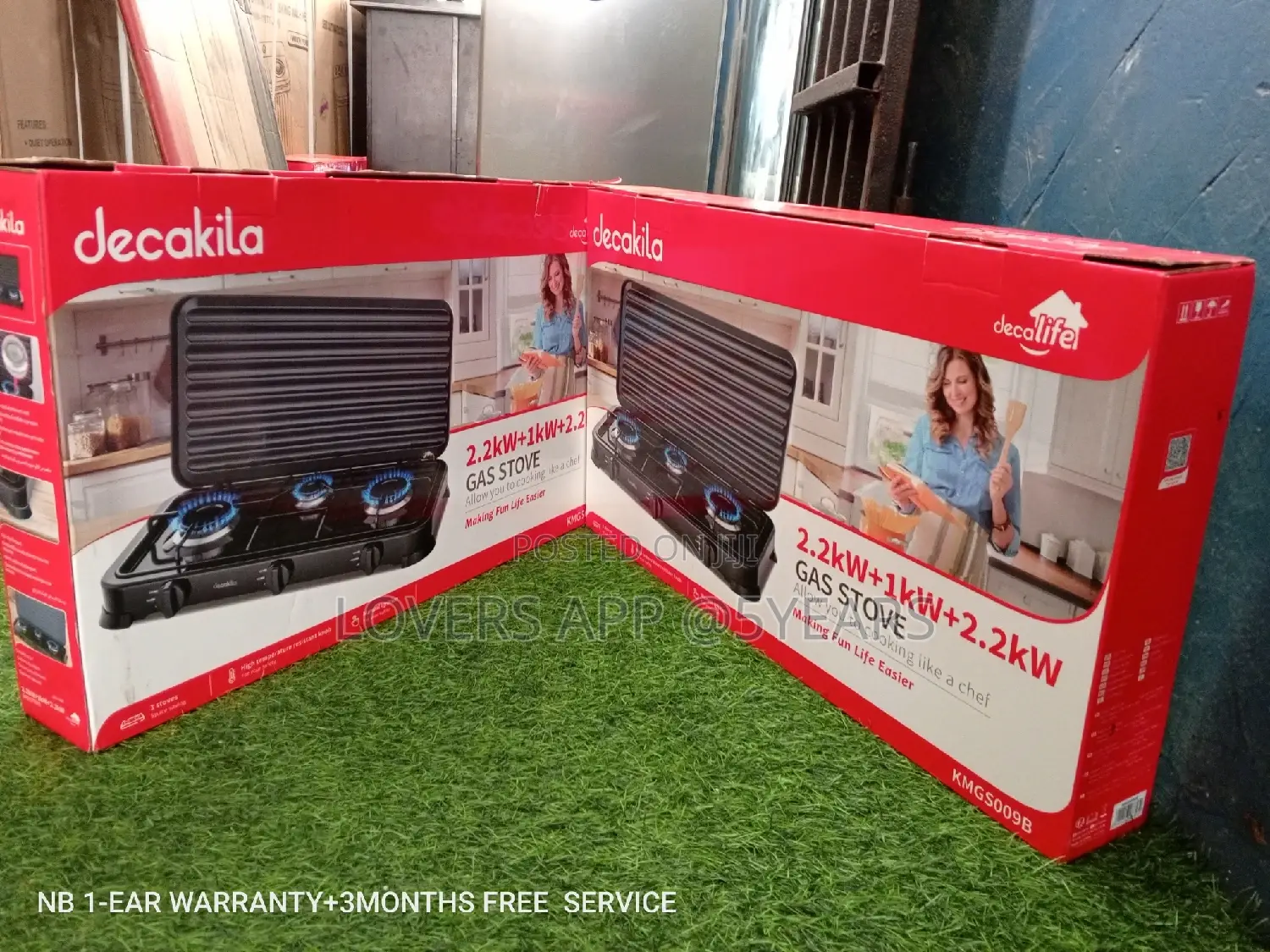 Decakila Gas Stove Gas Stove