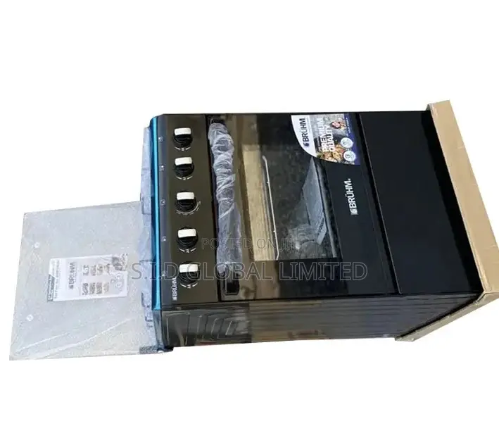 Better Bruhm 4 Burner Gas Cooker With Oven and Grill