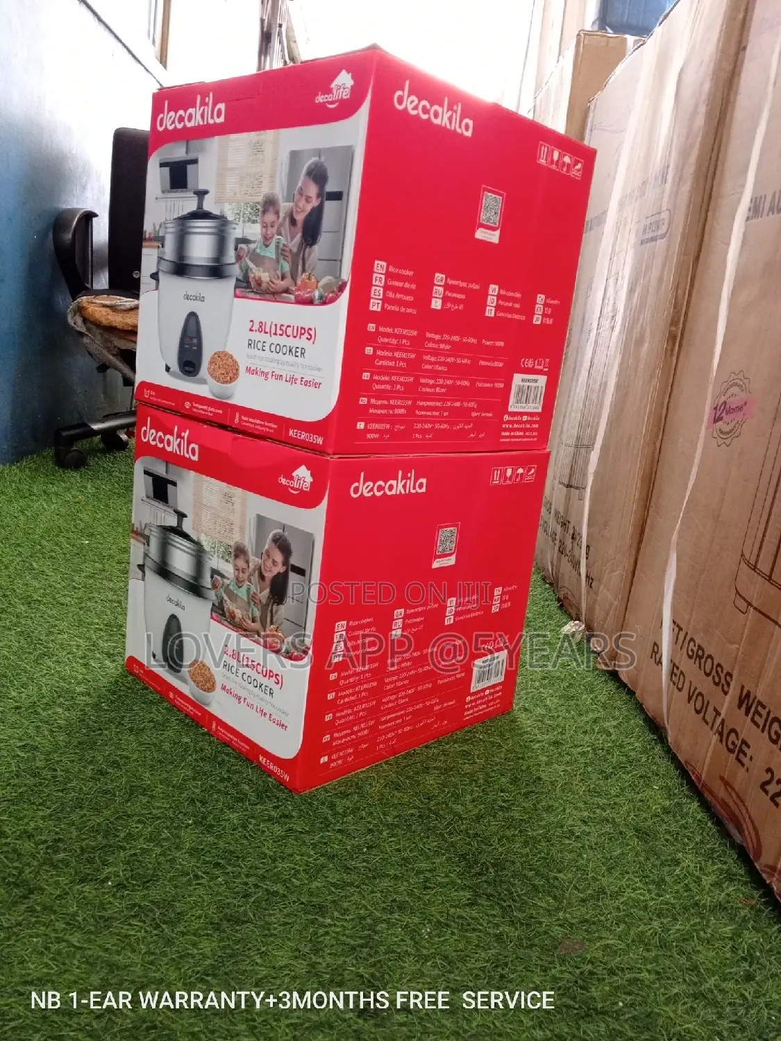 Decakila Rice Cooker Rice Cooker 2.8L Quality