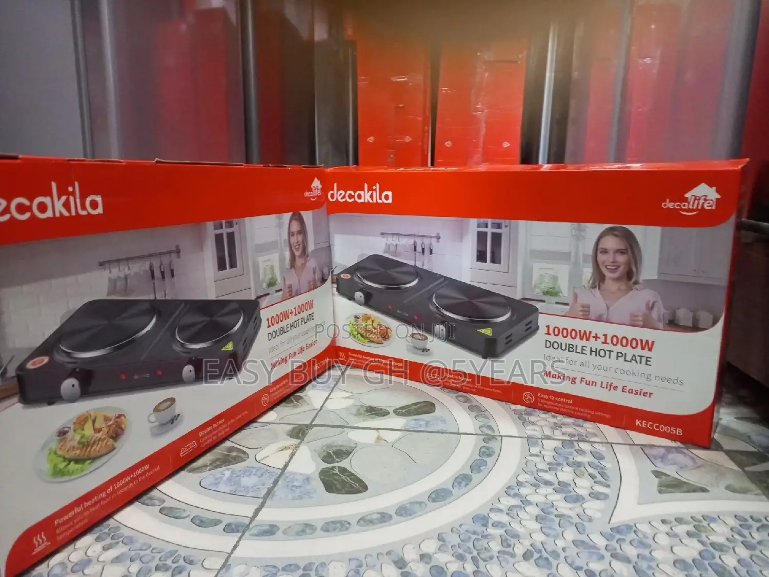 Powerful Heating 1000w +1000w Suitable Hot Plate