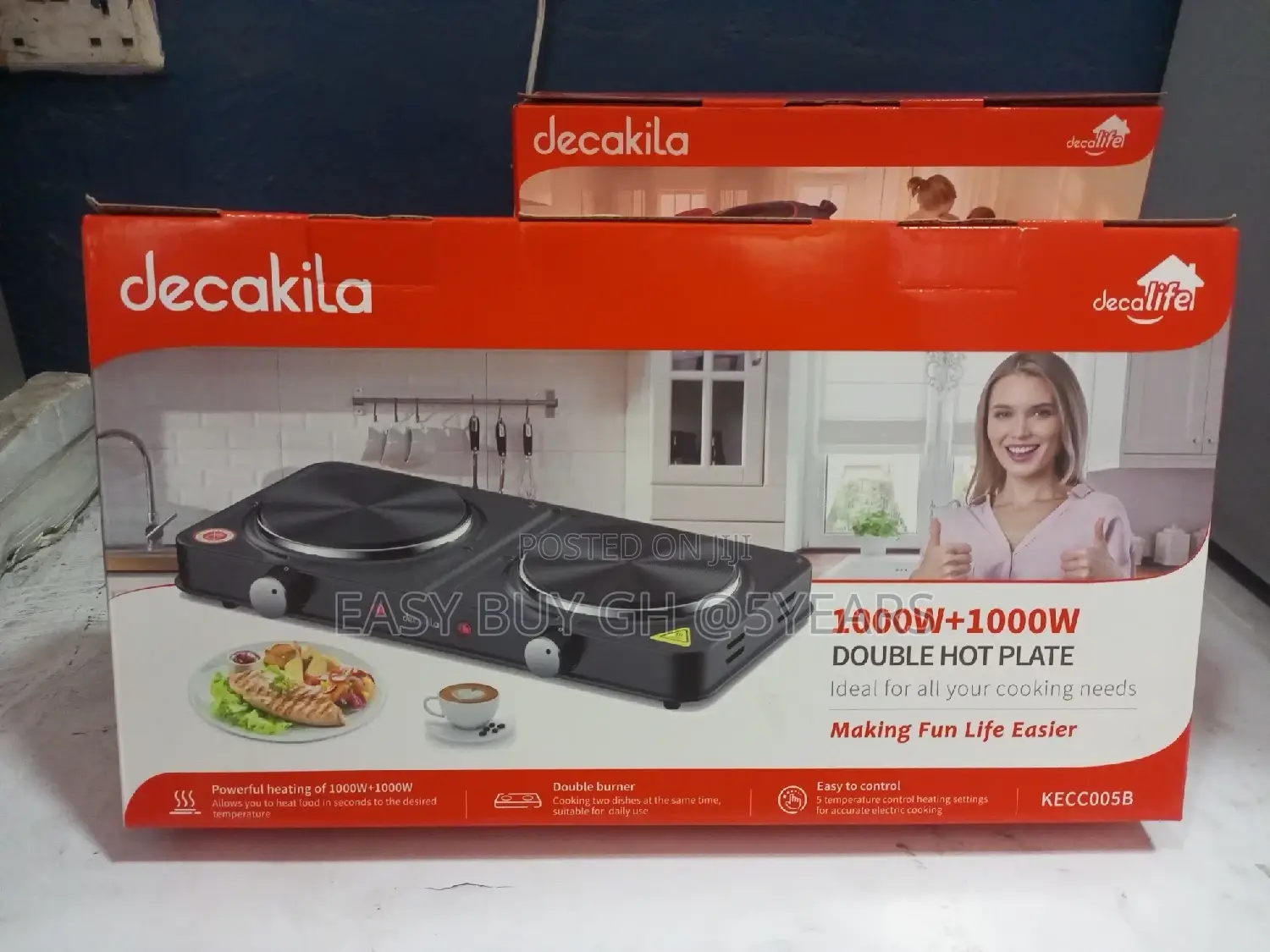Affordable Hot Plate 1000w+ 1000watts Decakila