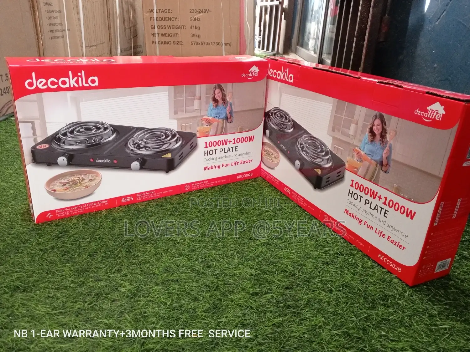 Decakila Hot Plate Hot Plate