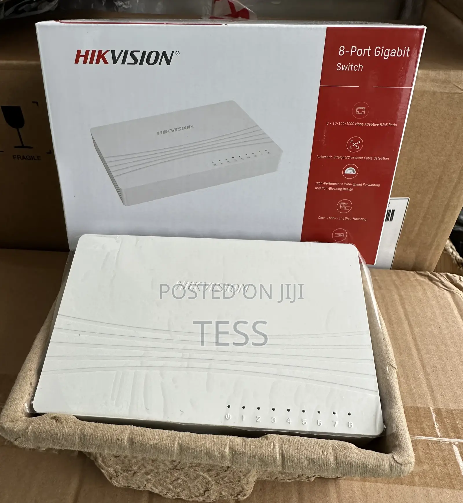 Hikvision 8port Switch Gigabit 10/100/1000mbps