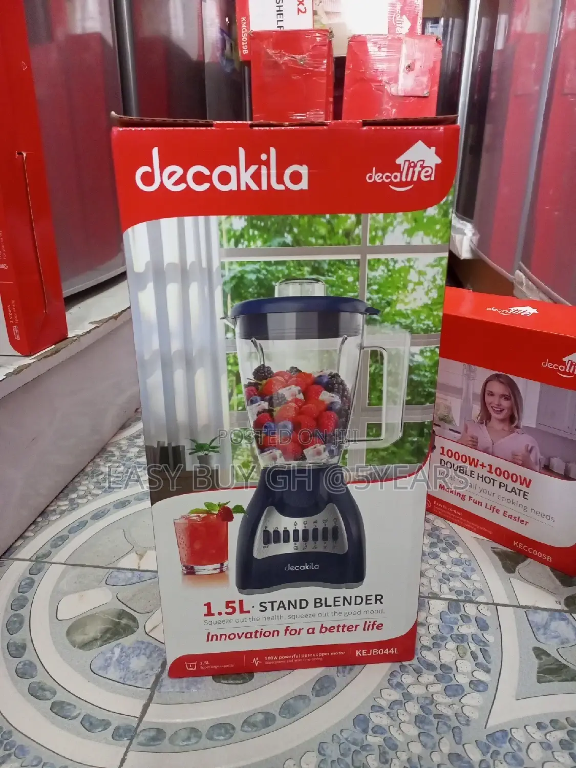 Affordable Decakila 1.5liters Stand Blender