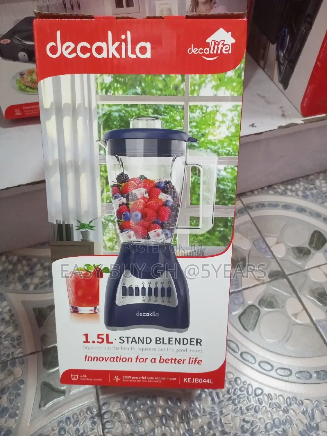Super Large Capacity Stand Blender 500watts