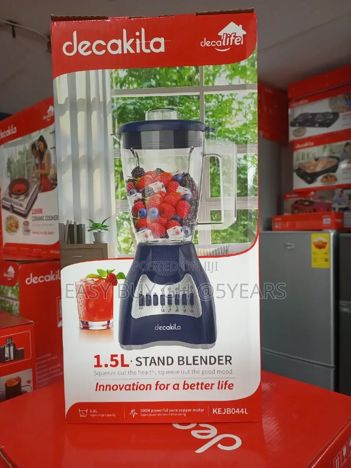 Fine Better Decakila 1.5liters 500watts Stand Blender