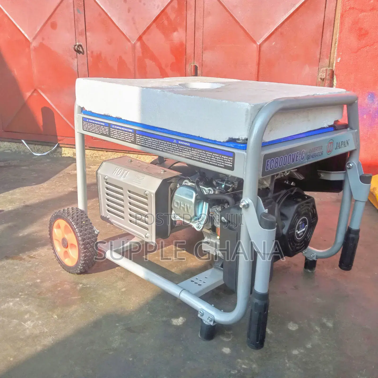 Japan 7.5kva Ecoolmax Generator Correct Standard Approved 