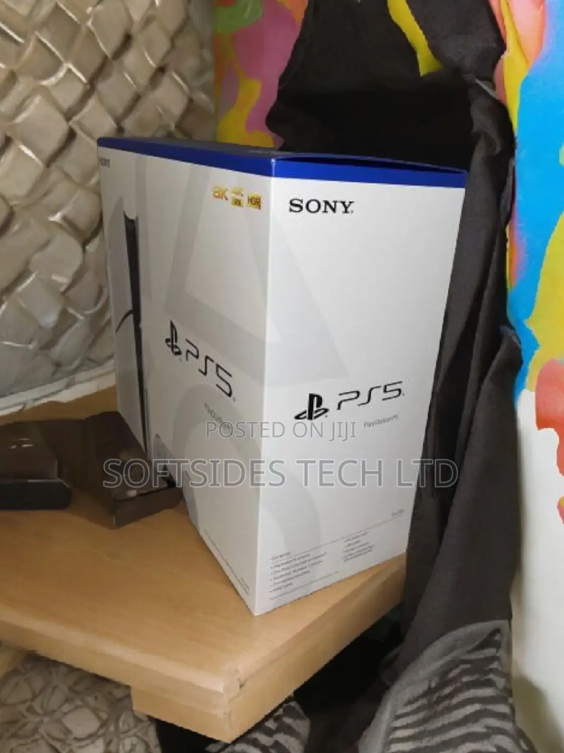 New Sony Playstation 5 or Ps5 Slim Video Game Console.
