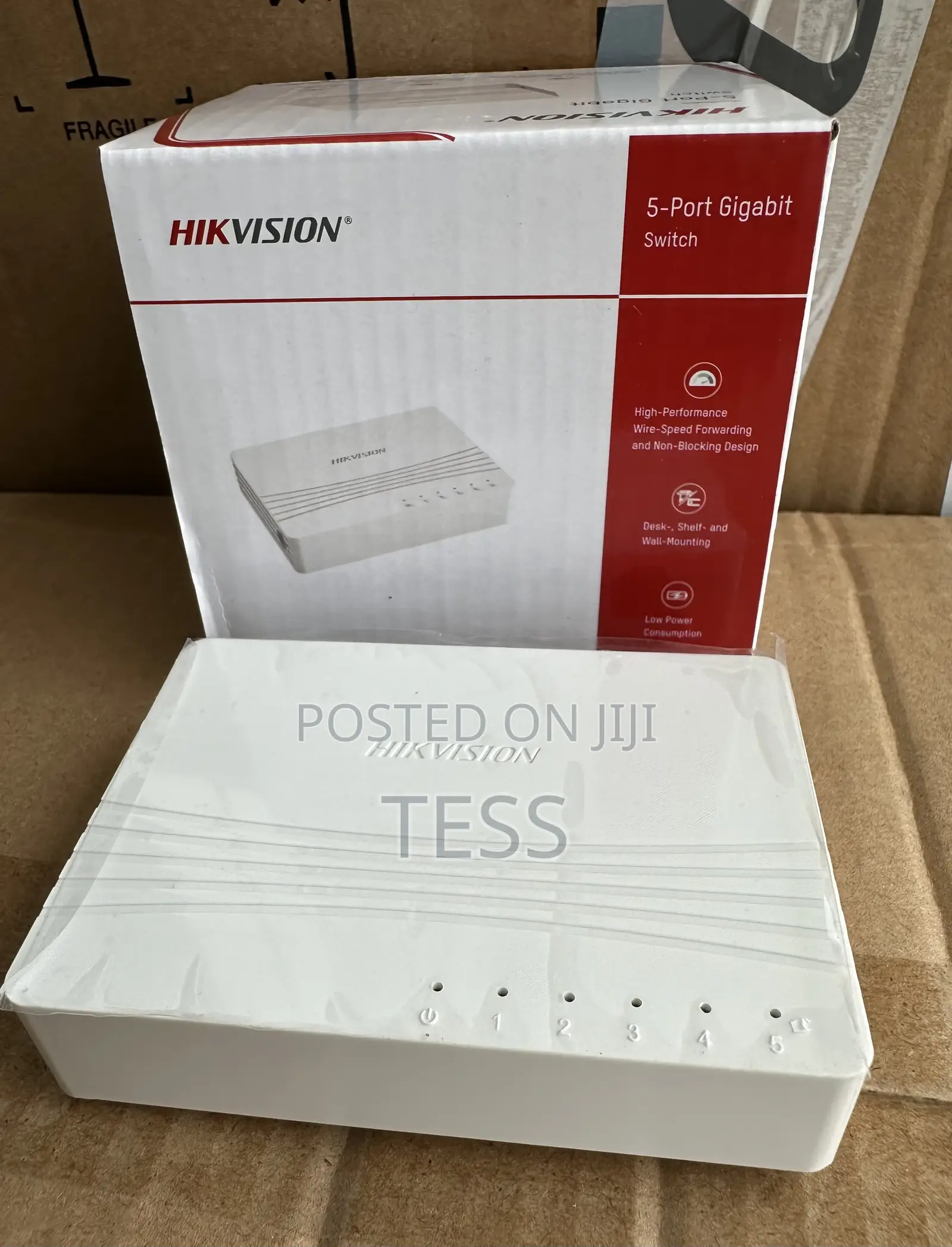 Hikvision 5port Switch Gigabit Unmanaged 10/100/1000mbps