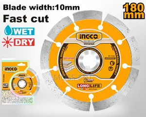 Dry Diamond Disc 7" - 10mm - Dmd011802