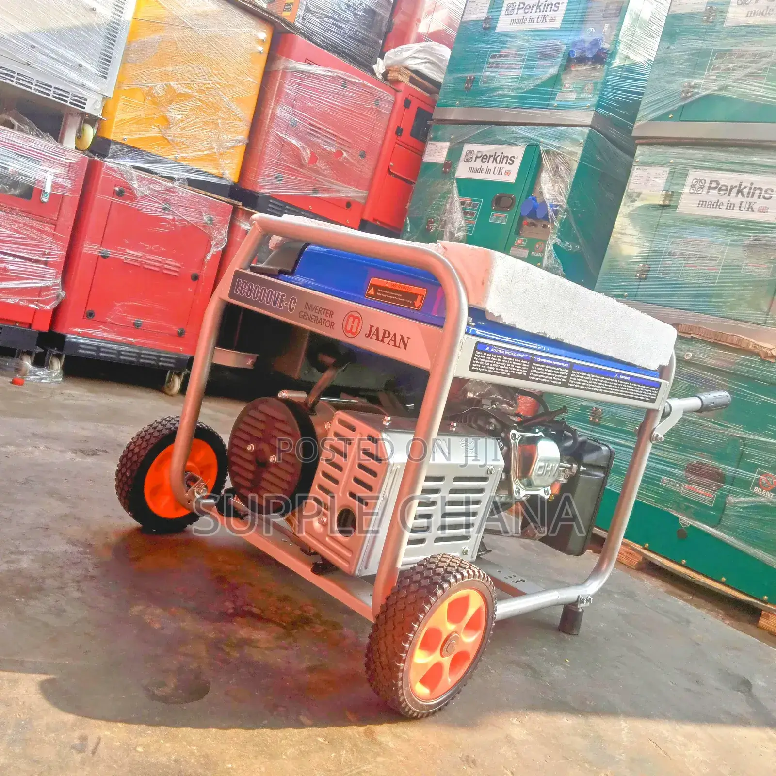 Copper Made 7.5kva Ecoolmax Generator Hand Body Generator 