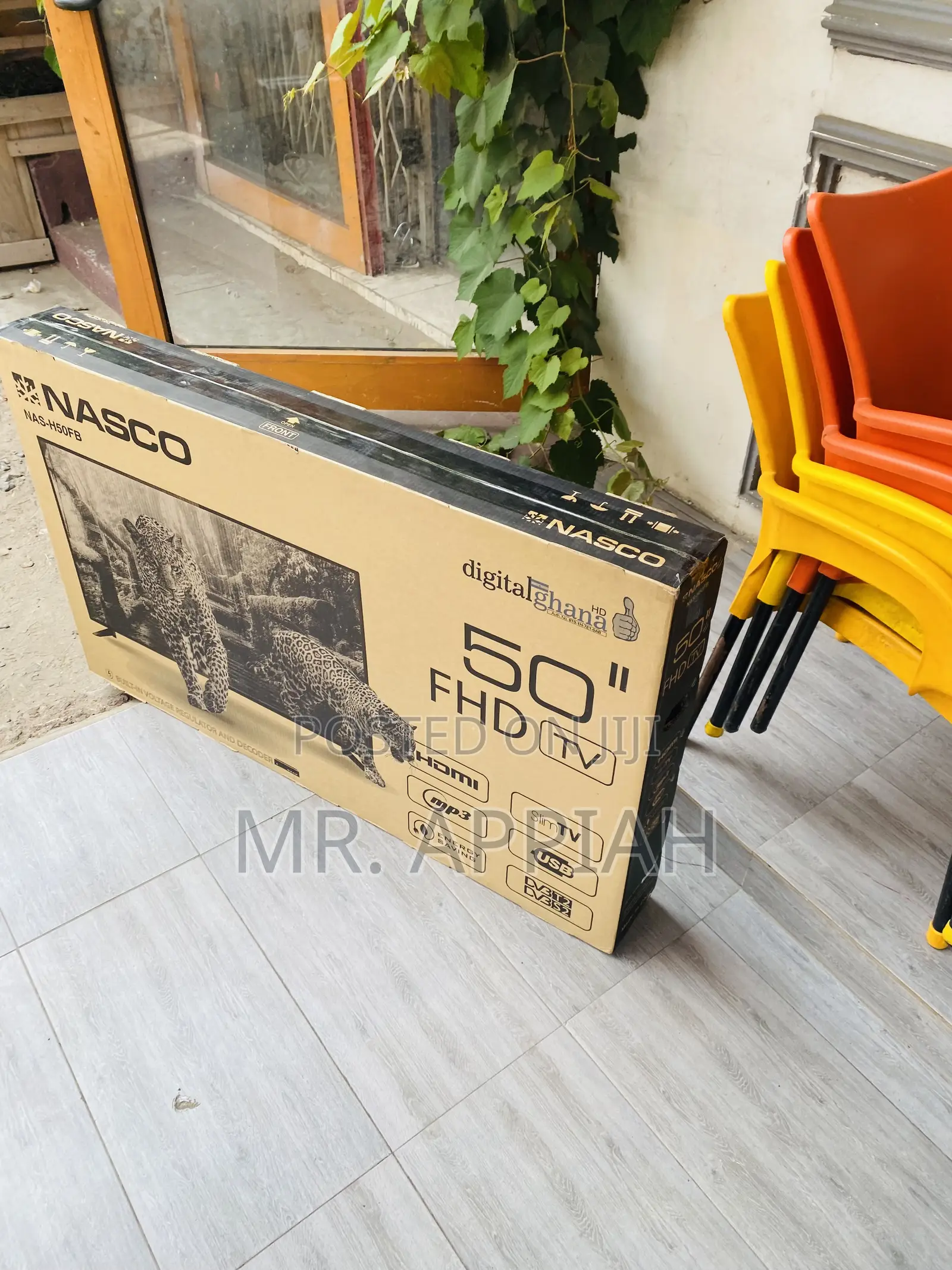 Check Out Nasco 50” Full HD Electric Television.