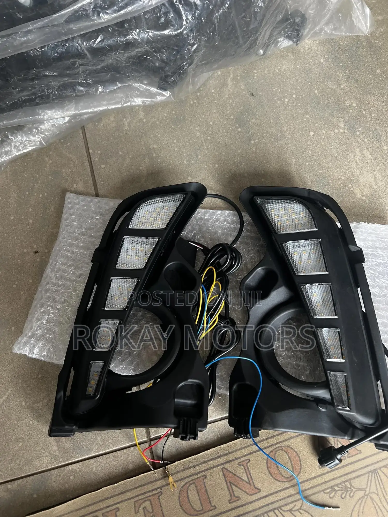 Highlander 2017 Foglight Cover LED Pair