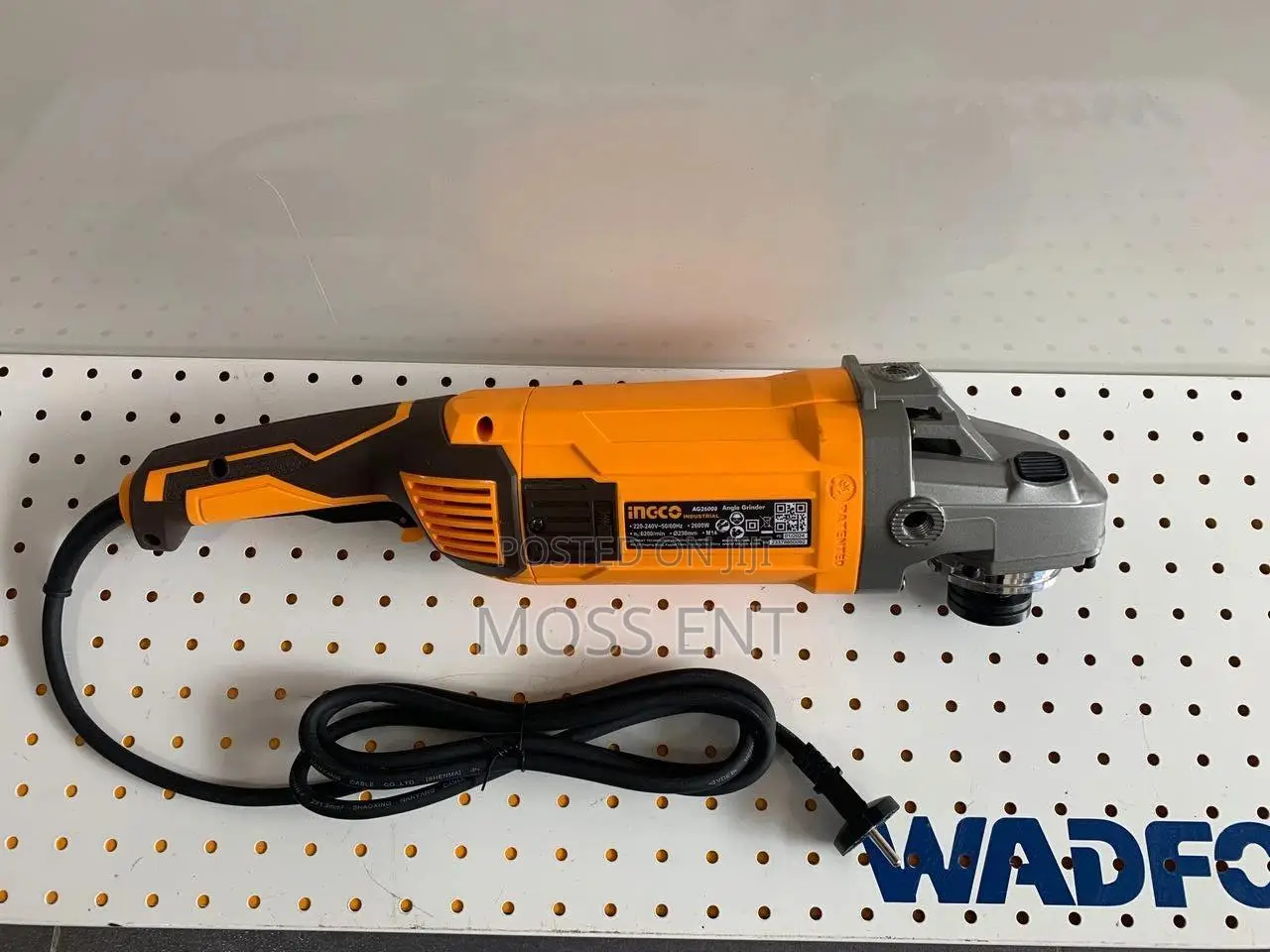 Heavy Duty Angle Grinder 2600w Power + Accs - Ag26008