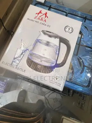 High-Quality Borosilicate GLASS Design Zara Kettle