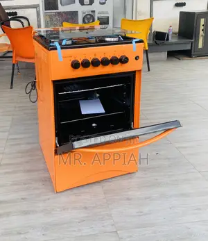 Purchase Original Volcano(Orange) 50x50 Gas Oven 4 Burner.