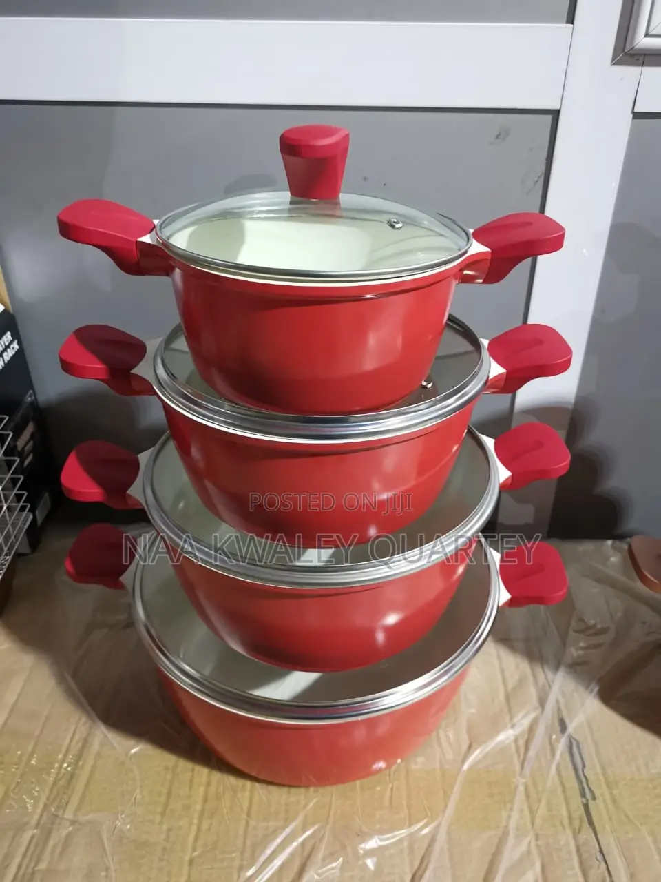Lefon 4pcs Set Nonstick Cookware Set