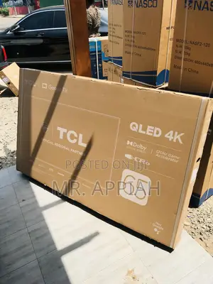 Ultra Hd Smart TCL Qled 65 Inch Television(65C645)Black