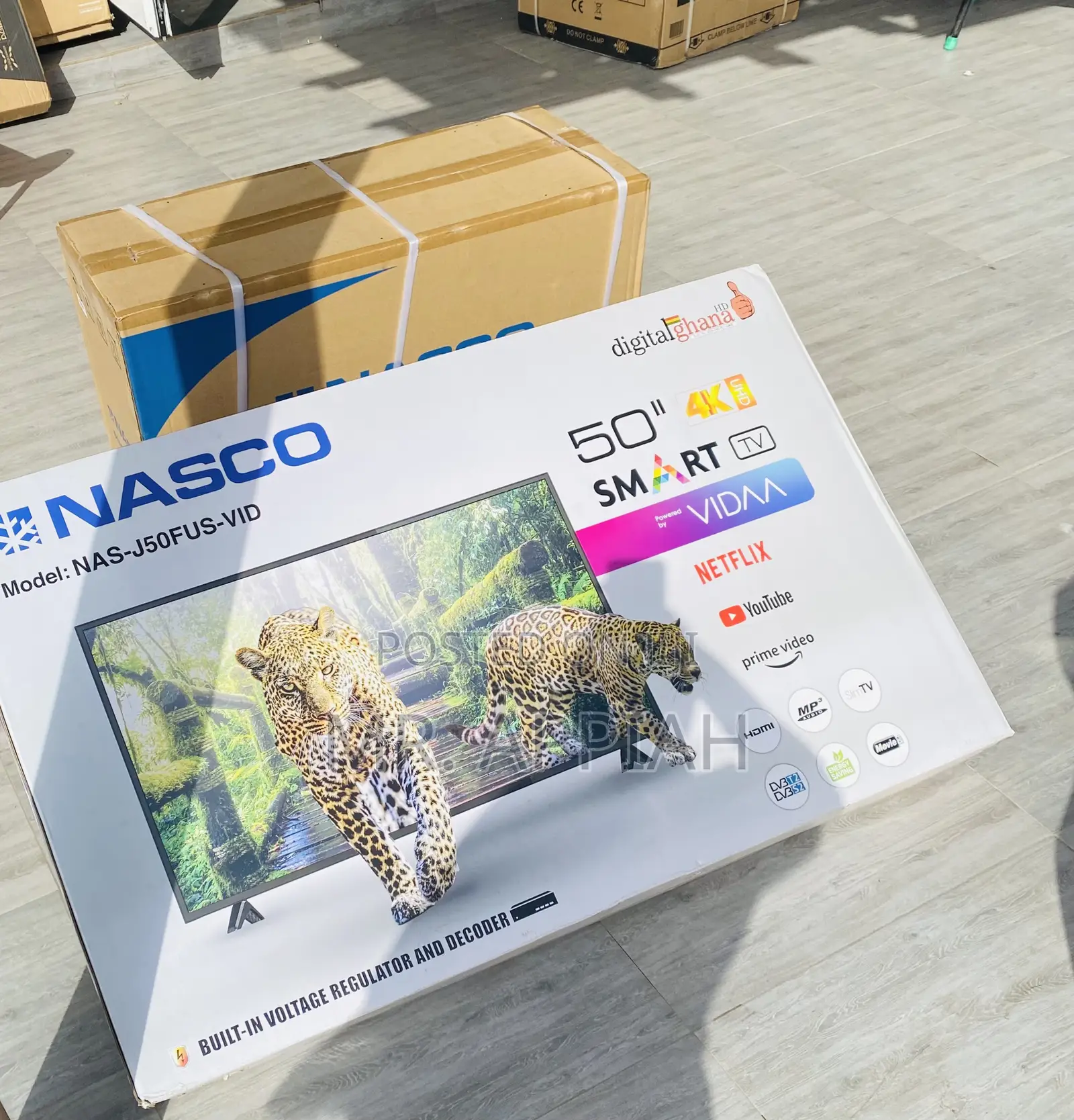 Uniquely Design 50 Inch Nasco Uhd Smart Electric Tv.