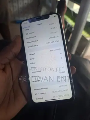 Apple iPhone X 64 GB White