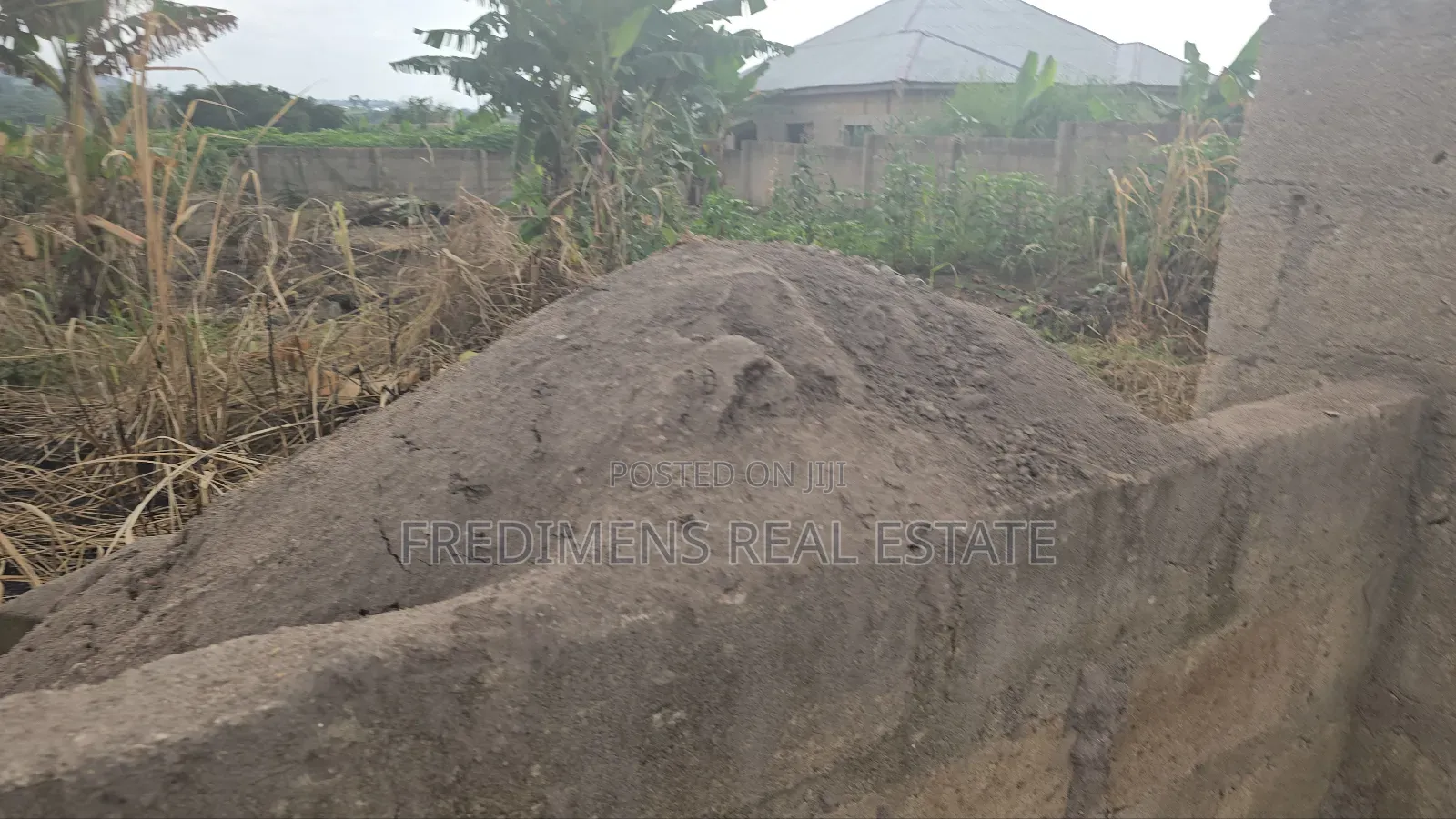 A Wall and Gated Land at Maase-Adubinso for Sale