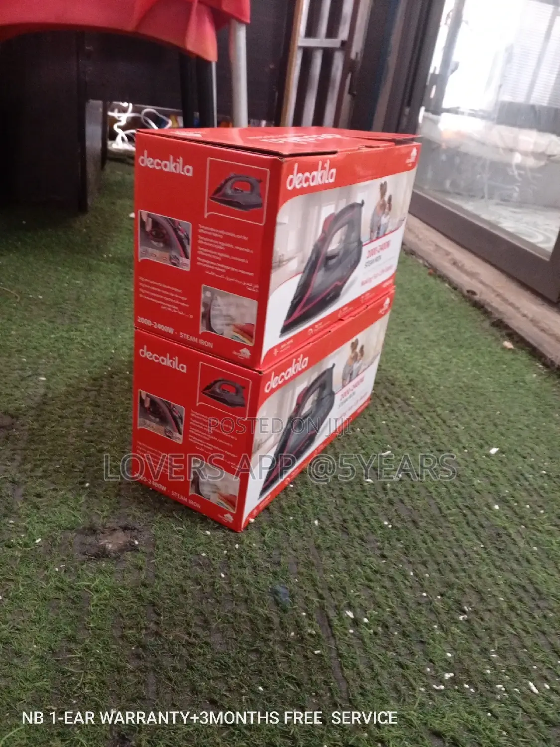 Quality and Affordable Decakila Steam Iron Steam Iron