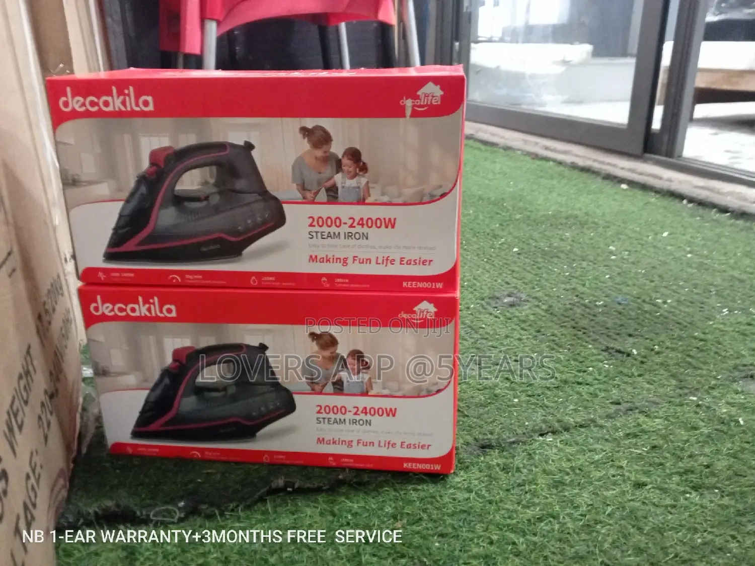 Decakila Steam Iron Steam Iron 2400W Affordable