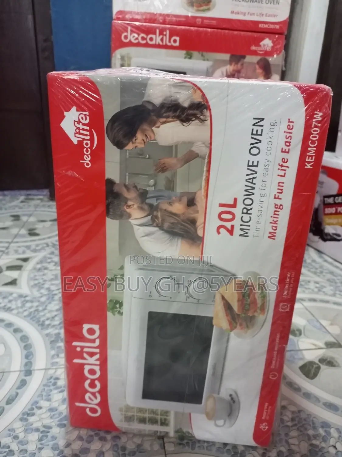 Super Quick Decakila Fast Heating Microwave Oven 20L