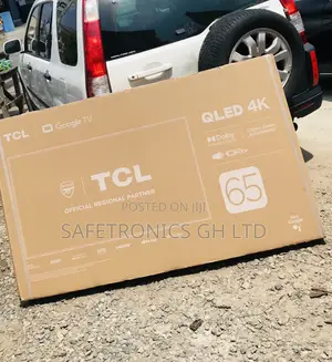 Sealed Qled Smart TCL 65 Inch (Black) C645 Tv 